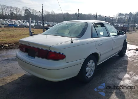 2001 Buick Century Custom z USA, uszkodzony, nr VIN 2G4WS52J511187681